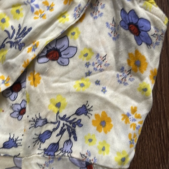 Free People It Takes Two floral wrap dress in cream S - Picture 6 of 9